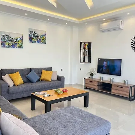 Kas'ta Barbeku Alanli, 4 Kisilik Villa-awz175 ヴィラ *